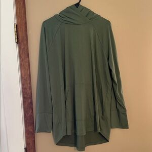 LuLaRoe Green Hoodie Sweatshirt